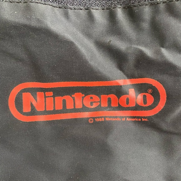 Nintendo RARE vintage original 1988 black red fanny pack fannypack bag pouch - Picture 3 of 7